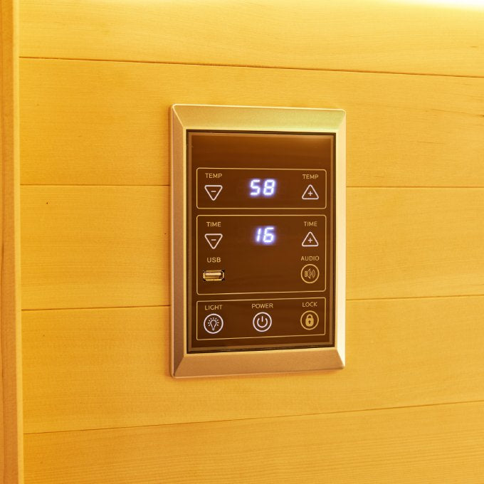 Lucent Pulse 2 Person Full Spectrum Infrared Sauna